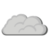 Cloudy, Moderate breeze, West-southwest